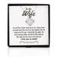 Dream Come True Crystal Knot Silver Necklace - Wife